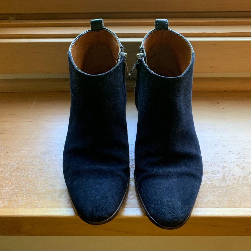 Madewell suede ankle boots